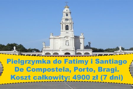 Pielgrzymka do Portugali w terminie: 4-10.08.2025